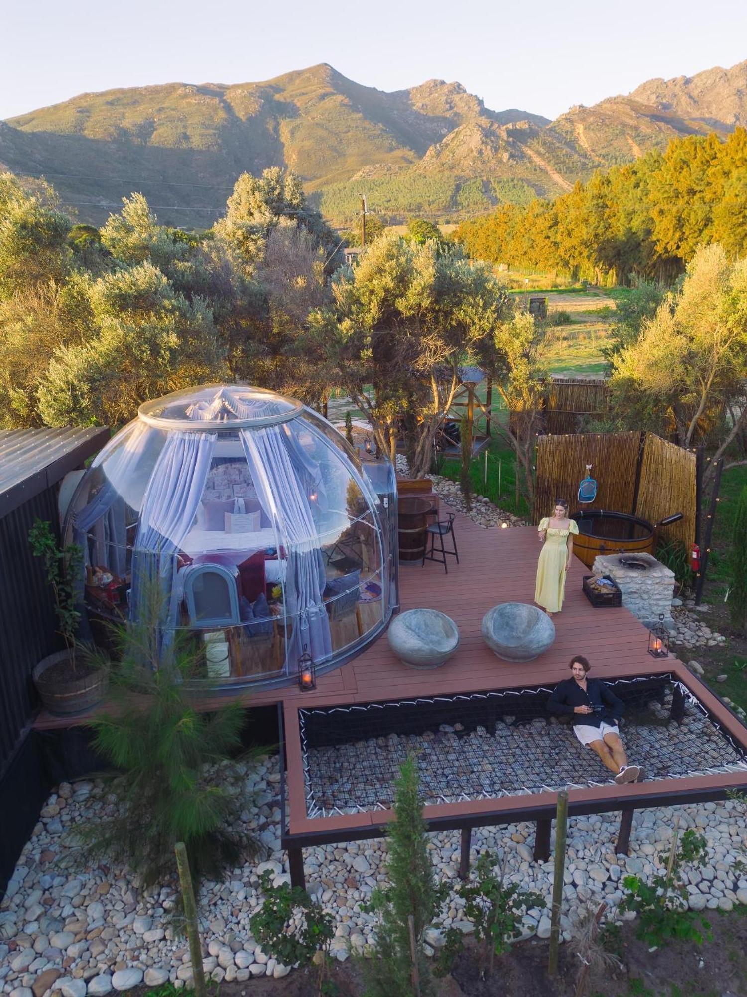 The Vino Dome By Once Upon A Dome Franschhoek Exterior foto